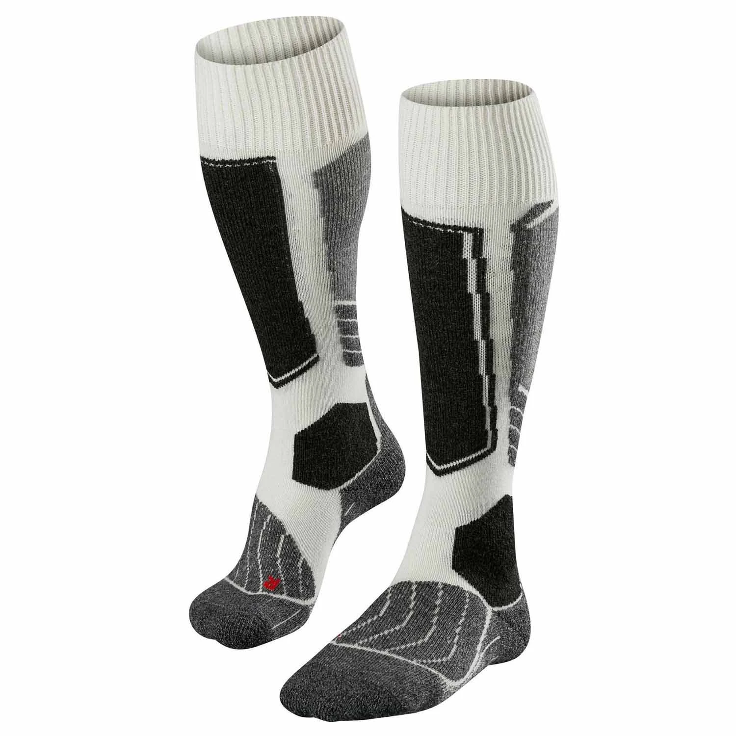 Falke SK1 Womens Ski Sock Off White 1 Falke SK1 Womens Ski Sock Off White