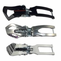 Rossignol Angled Bale Ski Boot Buckles -Ski Equipment angled instep buckle right